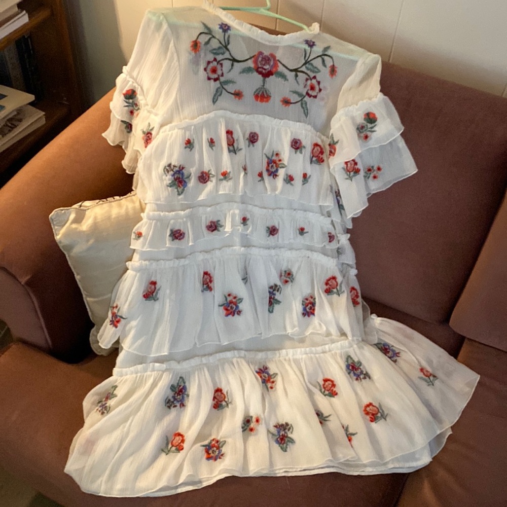 Sheer Zara Woman XS summer dress